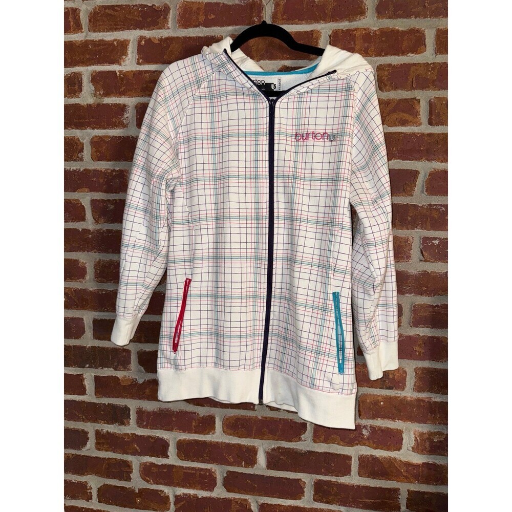 burton hoodie zip up‎ jacket XL